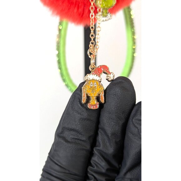 The Grinch charm bracelet purse bag keychain Christmas Dr Seuss NEW ONLY 1 LEFT! - Picture 8 of 10